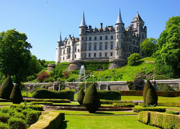 Dunrobin Castle, north coast 500